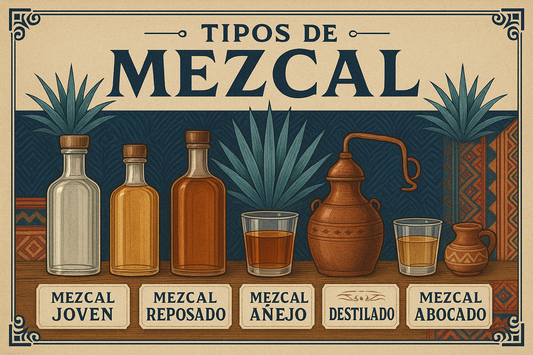 Clases de Mezcal según su maduración