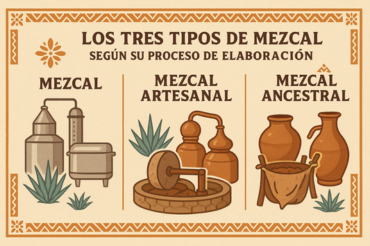 Tipos de Mezcal según el proceso de elaboración